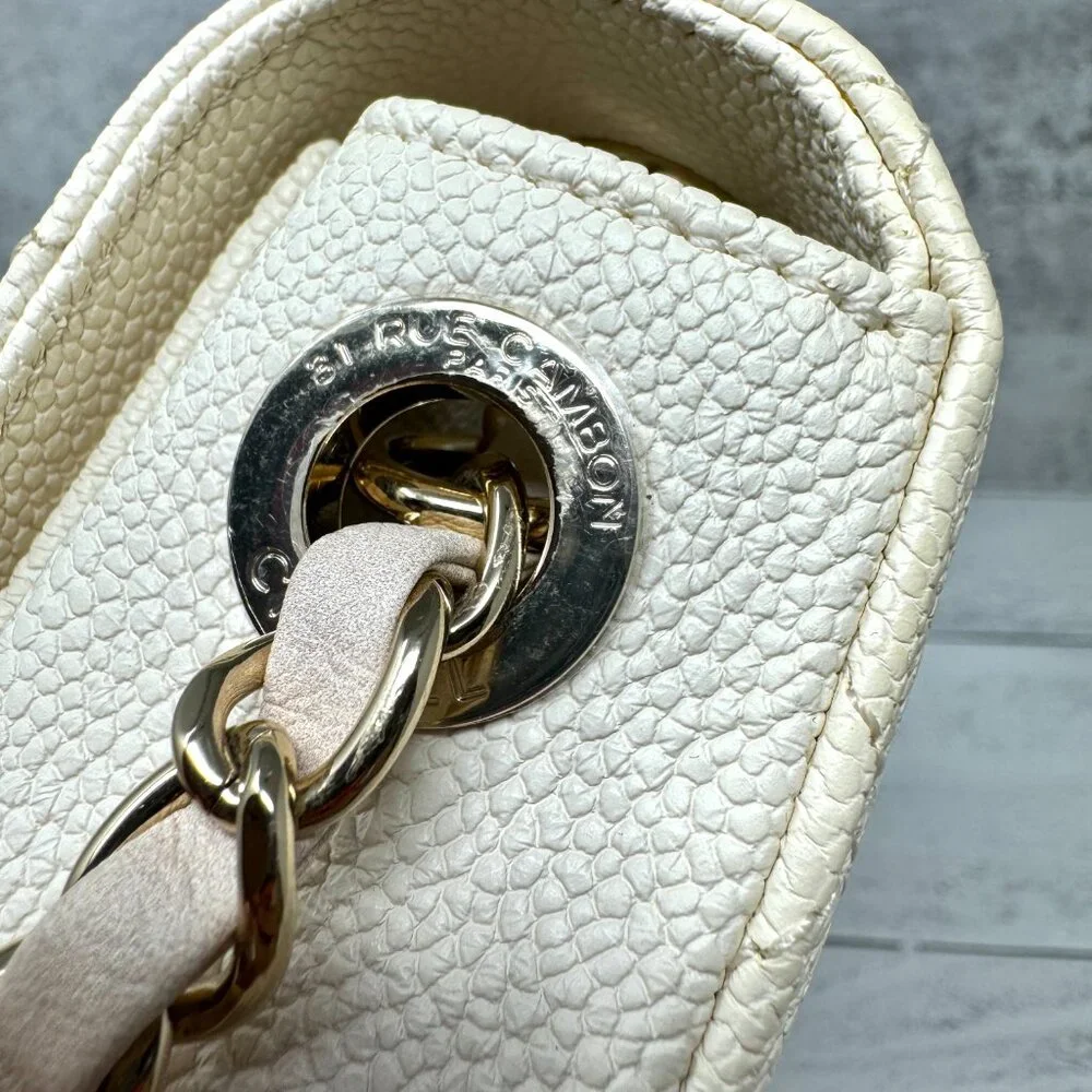 CHANEL Medium Caviar Cuba Top Handle Flap Satchel - Picture 10 of 16